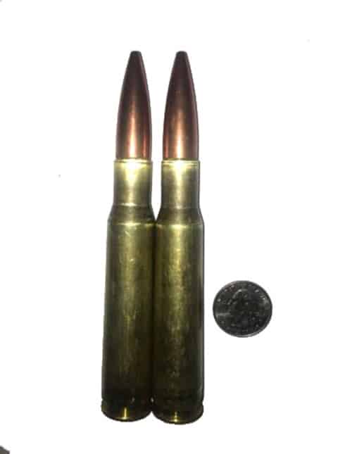 .50 BMG dummy rounds snap caps fake bullets J&M Spec INERT