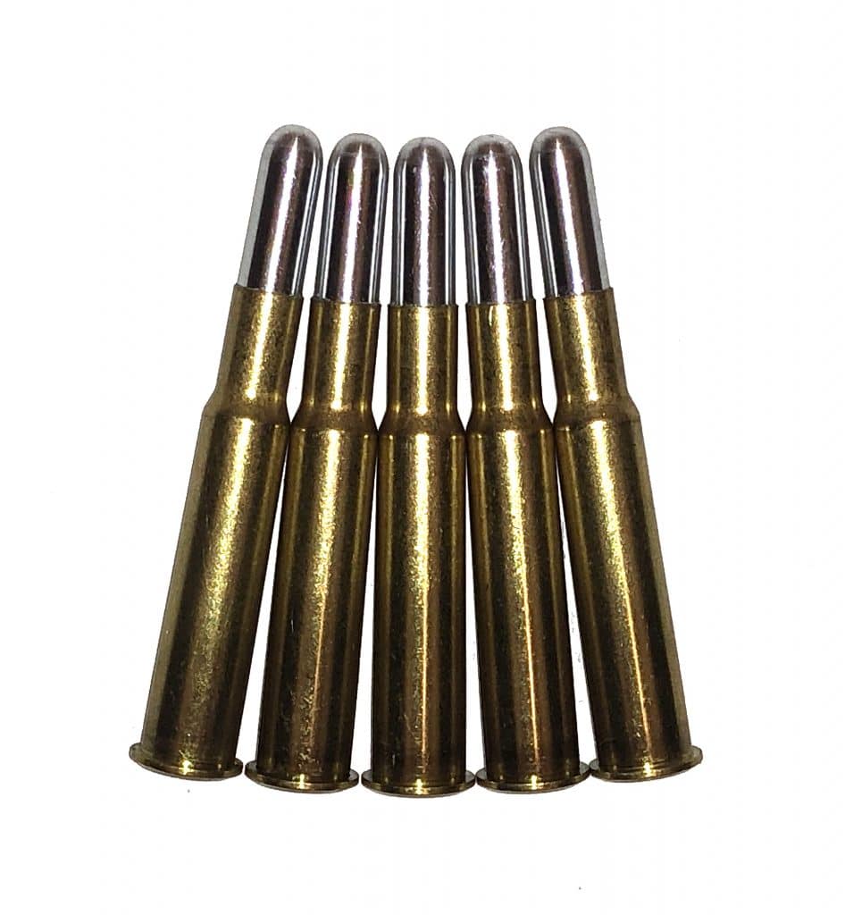 30-40 Krag dummy rounds with replica Cupronickel bullets. 